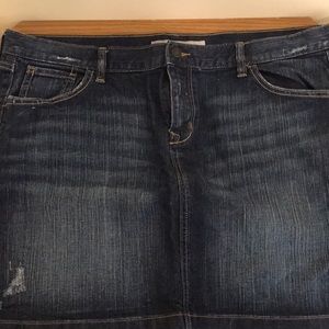 Like new! Women’s sz18 Old Navy denim skirt